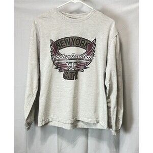 Harley Davidson Unisex M New York City Hard Rock Cafe Long Sleeve Top